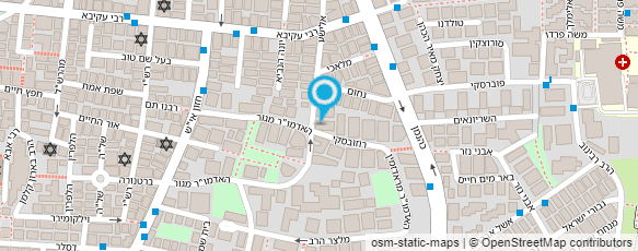 מפת הגעה אל אייגר אברהם האדמו"ר מלובלין