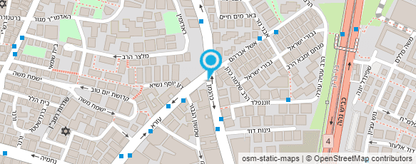 מפת הגעה אל שערי ציון תלמוד תורה תלפיות