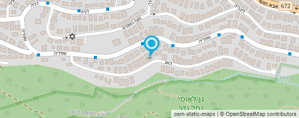 מפת הגעה אל רום צבי