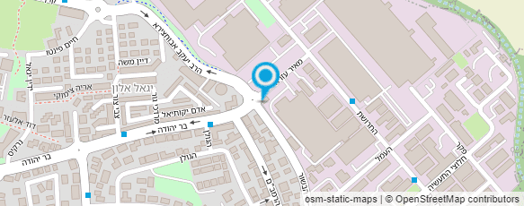 מפת הגעה אל טרידג יבוא שיווק והפצה בע"מ