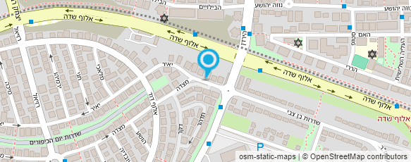 מפת הגעה אל ד"ר מצגר יוסף