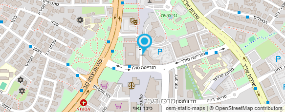 מפת הגעה אל מישור אופטיקה ואופטומטריה בע"מ מפת הגעה אל מישור אופטיקה ואופטומטריה בע"מ