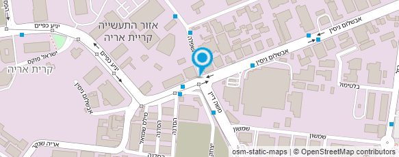 מפת הגעה אל א.ר.מ.ת. ר.מ.ת.א מימון רכב