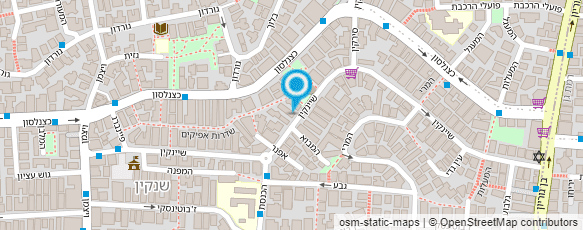 מפת הגעה אל עין שקד