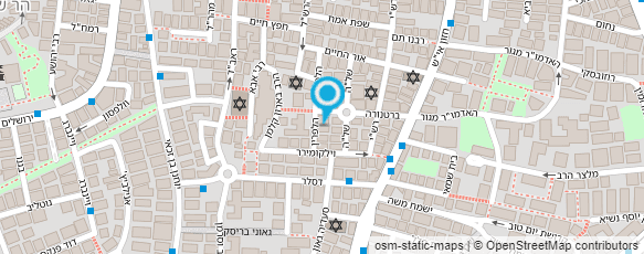 מפת הגעה אל ואזנר הרב שמואל הלוי