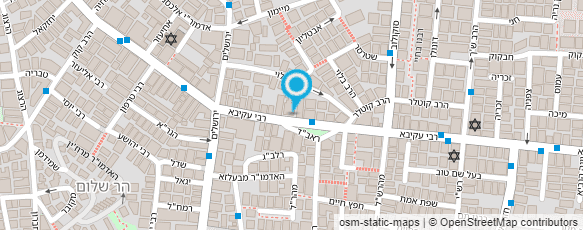 מפת הגעה אל ובר הרב משה