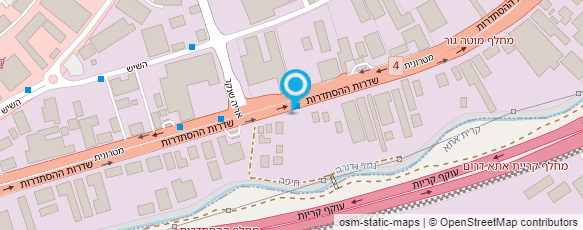 מפת הגעה אל מוסך און חיפה (1995) בע"מ