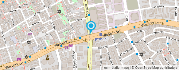 מפת הגעה אל זוכובסקי הרב נתן