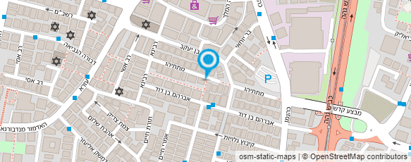 מפת הגעה אל טולידנו הרב עמנואל