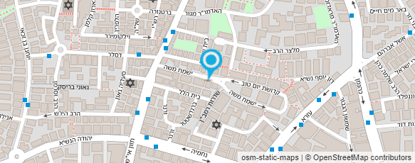 מפת הגעה אל כץ הרב אליהו