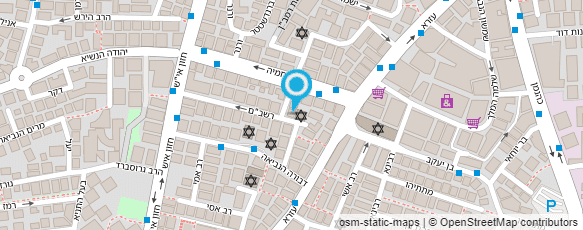 מפת הגעה אל לבקוביץ הרב שלמה