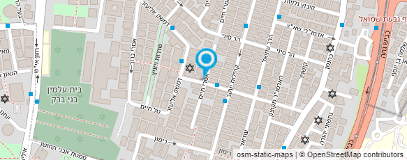 מפת הגעה אל הרב שלמה מחפוד