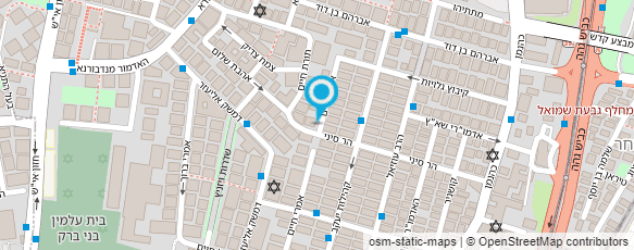 מפת הגעה אל מילר הרב ישראל