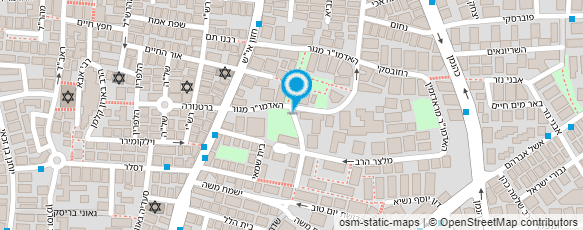 מפת הגעה אל דינר הרב יהודה אריה