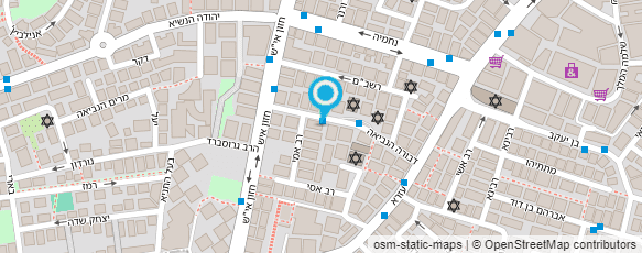 מפת הגעה אל בן שמעון הרב שלמה