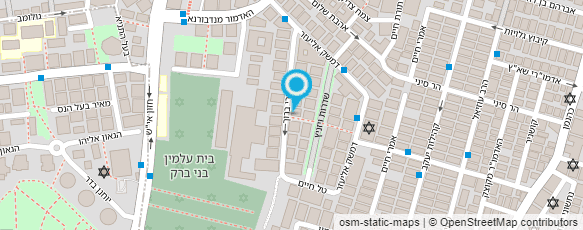 מפת הגעה אל הגר הרב מנחם מנדל שליט"א