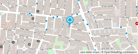 מפת הגעה אל בן שמעון הרב ניסים