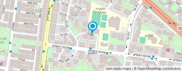 מפת הגעה אל קהילת אשל אברהם