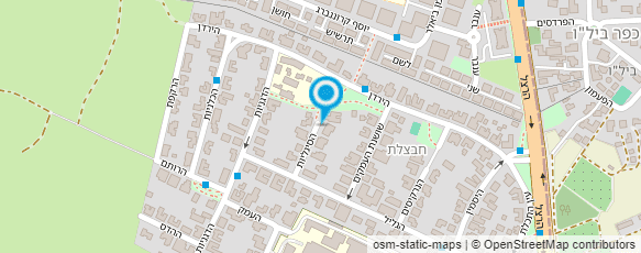 מפת הגעה אל רז עוזי- תחבורה