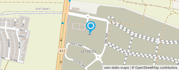 מפת הגעה אל משתלת האירוסים