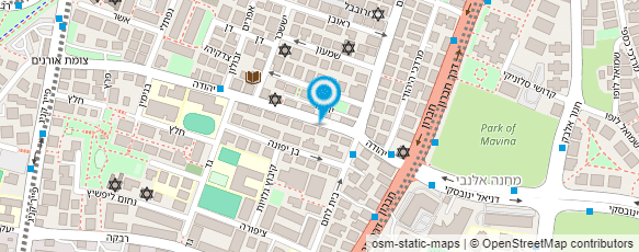 מפת הגעה אל אמיר סבן עיצוב שיער מפת הגעה אל אמיר סבן עיצוב שיער