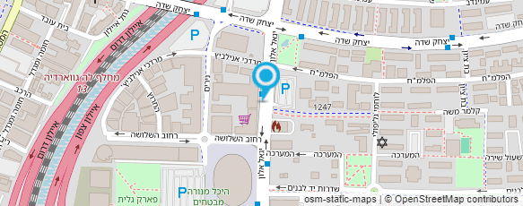 מפת הגעה אל ח.פ.ת. - חברה לפיתוח ותשתיות בע"מ