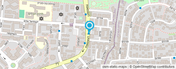 מפת הגעה אל מספרת מוטי ואורן