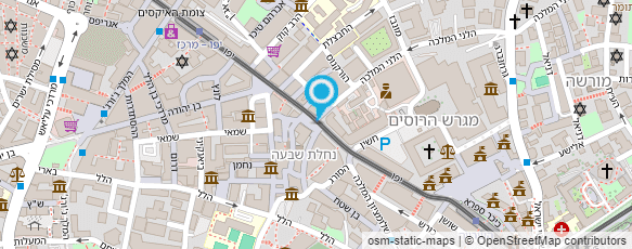 מפת הגעה אל גלריה בנימין