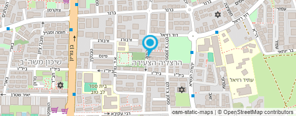 מפת הגעה אל עו"ד ונוטריון וינברג איריס