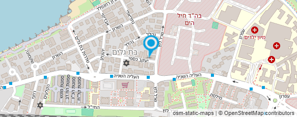 מפת הגעה אל ד"ר זילברמן בנימין