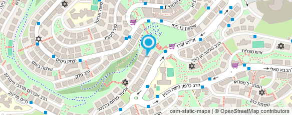 מפת הגעה אל איציק שטרית