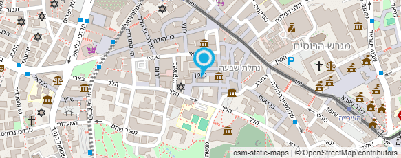 מפת הגעה אל קדמה כיכר המוסיקה