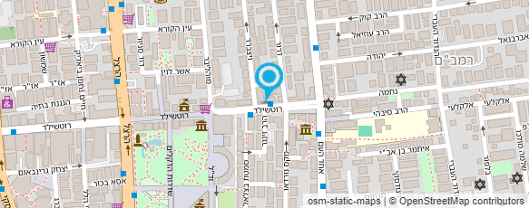 מפת הגעה אל שביל הדגים