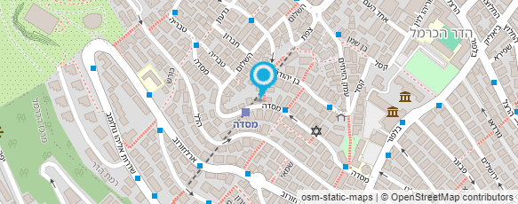 מפת הגעה אל כחול