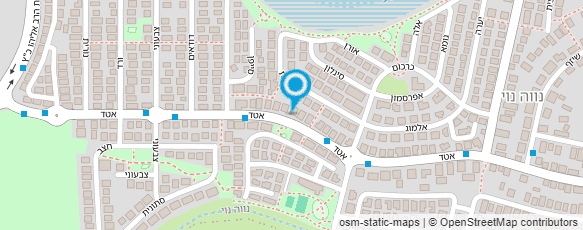 מפת הגעה אל בן הרוש אבי