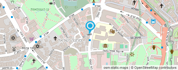 מפת הגעה אל גלריה אלי בן דוד