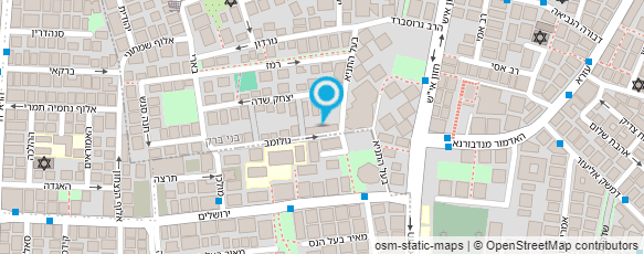 מפת הגעה אל נתן יפה - לימוד אנגלית