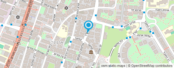 מפת הגעה אל עו"ד גולדשטיין אברהם