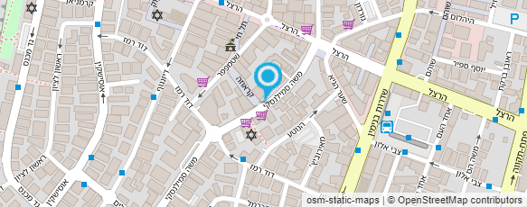 מפת הגעה אל עו"ד שר טוב עידו