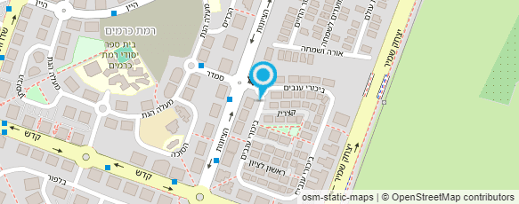 מפת הגעה אל מנופי אלימלך