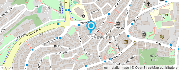 מפת הגעה אל עמר אוולין