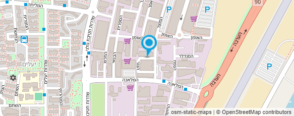 מפת הגעה אל ב.מ.ל. מרין אילת בע"מ