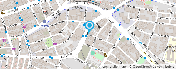 מפת הגעה אל חוגי סיירות - החברה להגנת הטבע