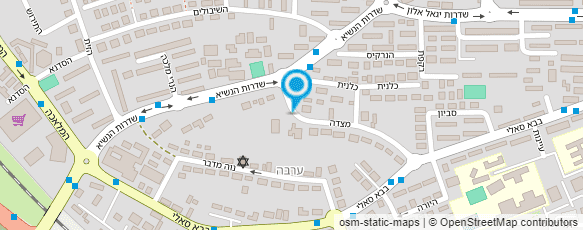 מפת הגעה אל ישיבת ההסדר דימונה