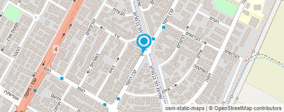 מפת הגעה אל י.נ. מיכון