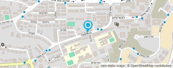 מפת הגעה אל מרכז לתרבות יהודית