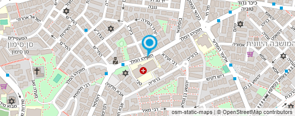 מפת הגעה אל ד"ר מזובר עמוס