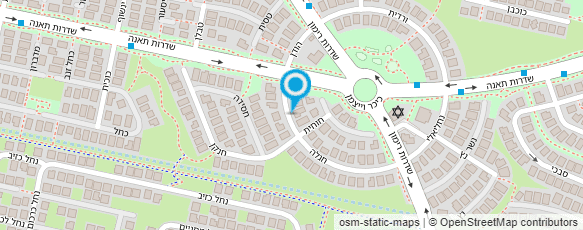 מפת הגעה אל פרופ' ליברמן אלברטו