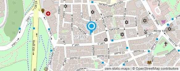 מפת הגעה אל עו"ד זפרני חגי אריה