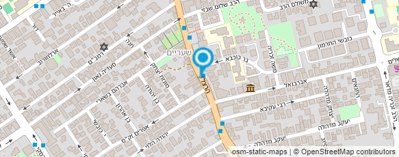 מפת הגעה אל ד"ר גרטלר ראובן